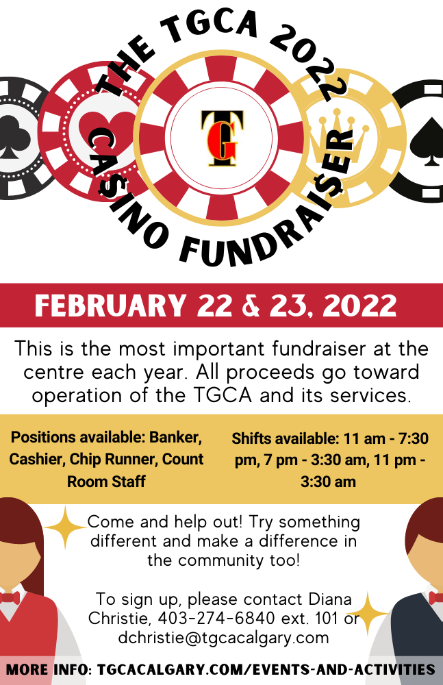 The TGCA 2022 Casino Fundraiser