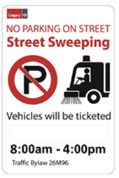 Street Sweeping in Thorncliffe Greenview postponed until June