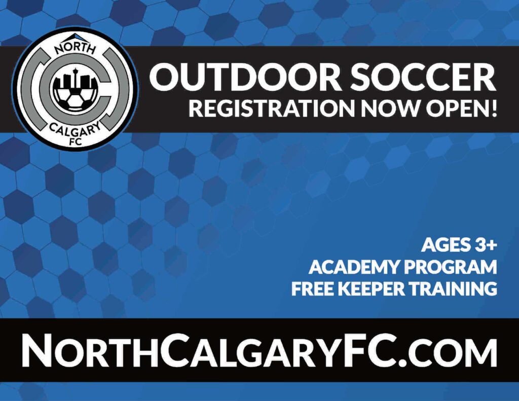 North Calgary FC soccer registration now open!
