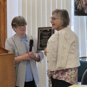 plaque giving