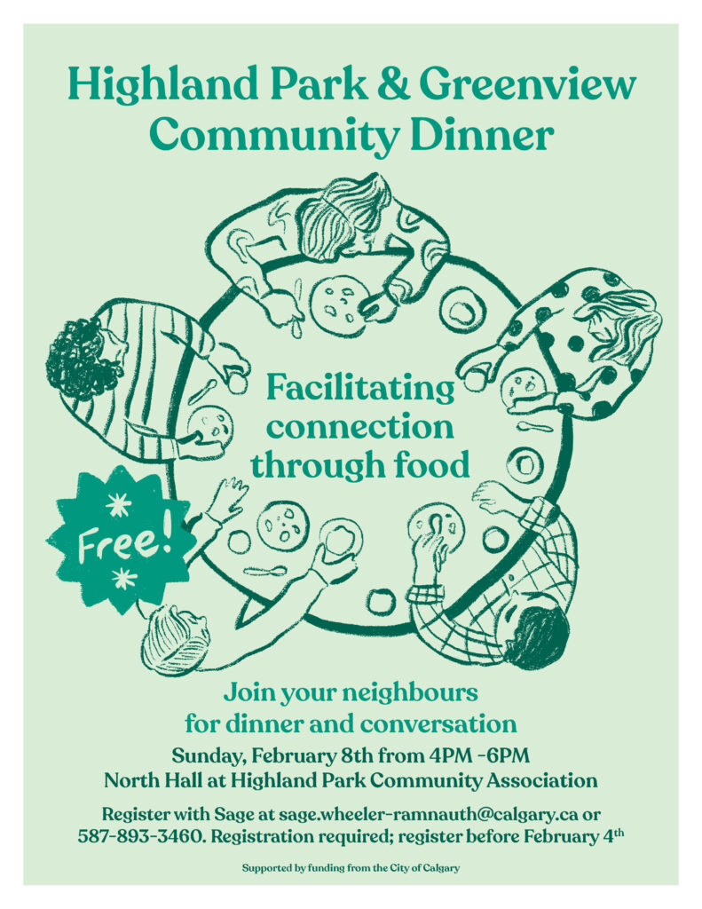 Community dinner at HPCA, Feb. 8