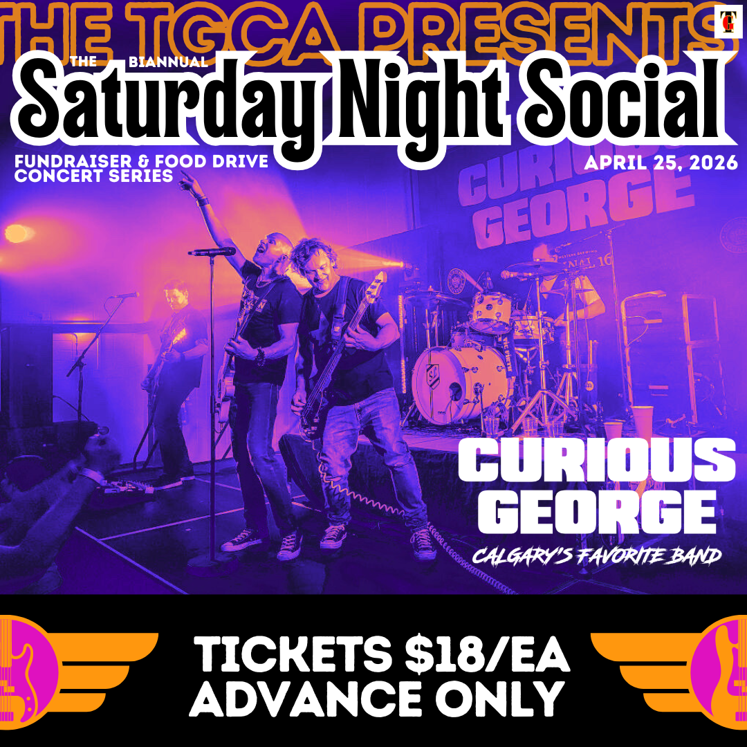 TGCA Saturday Night Social feat. Curious George - general admission | April 25, 2026
