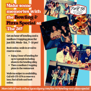 Bowling & Pizza Special at The 56
