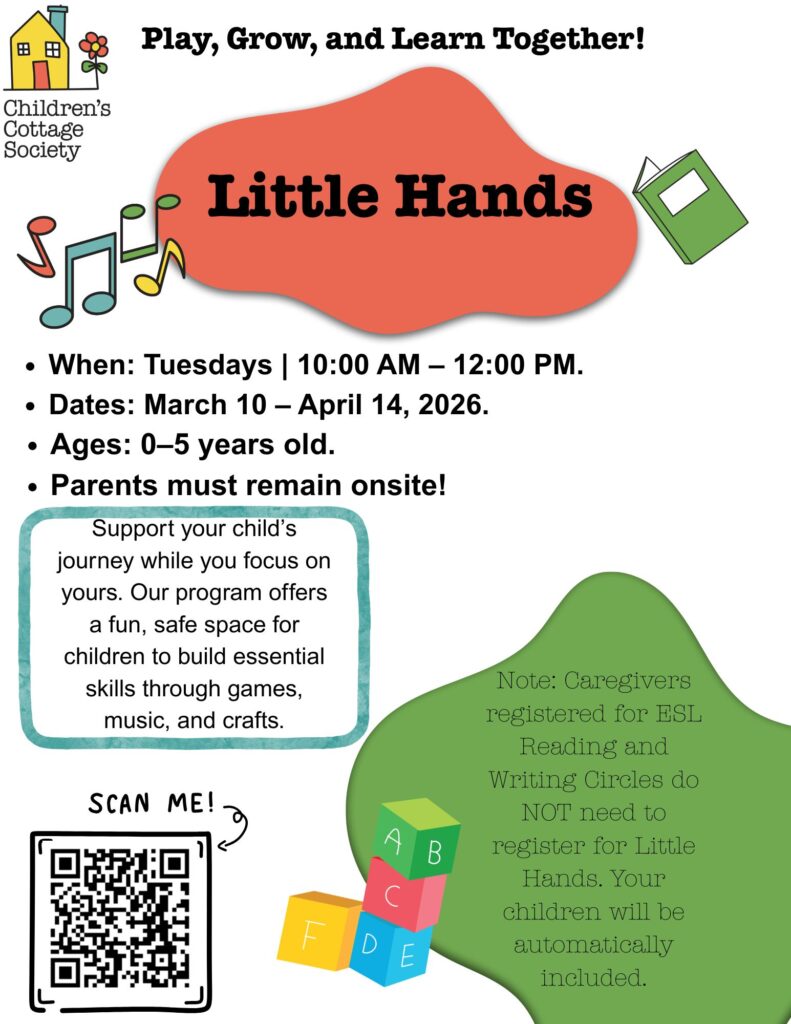 Little Hands Program Poster