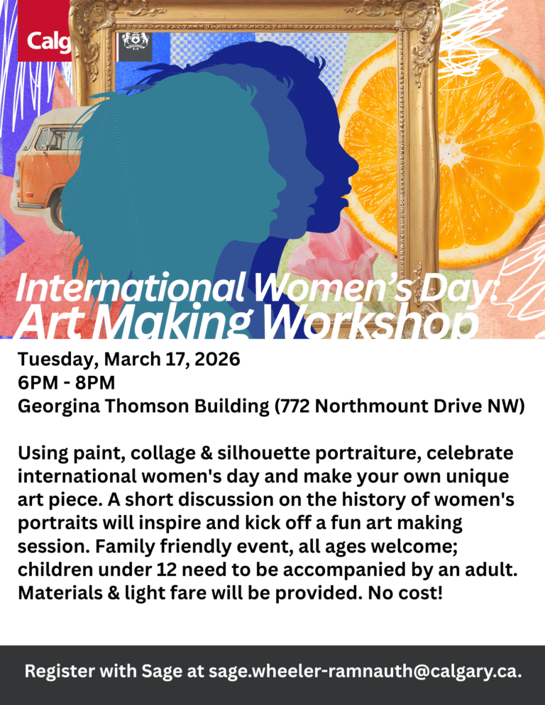 Local social agency events/announcements in March