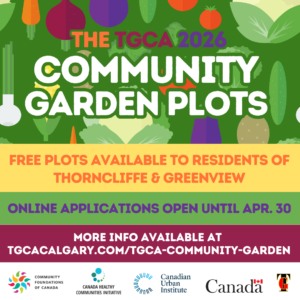 TGCA community garden ad 2026