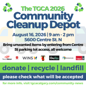 2026 TGCA Cleanup Depot, Aug. 16