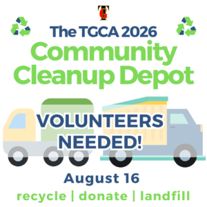 2026 TGCA Cleanup Depot volunteers needed