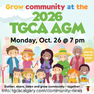2026 TGCA AGM, Oct. 26