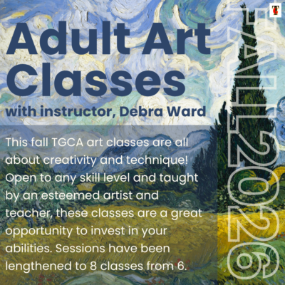 Develop Your Process in Acrylic | adult painting class | Oct. 10 – Nov. 28 | 8 dates